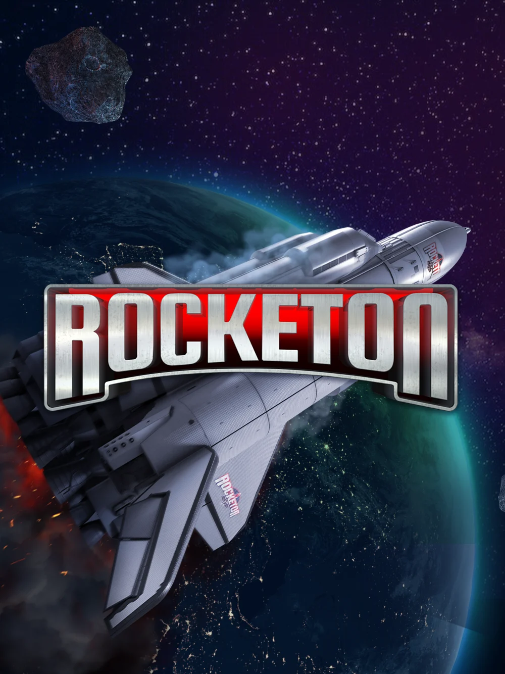 Juego con estética espacial y sensación de velocidad.